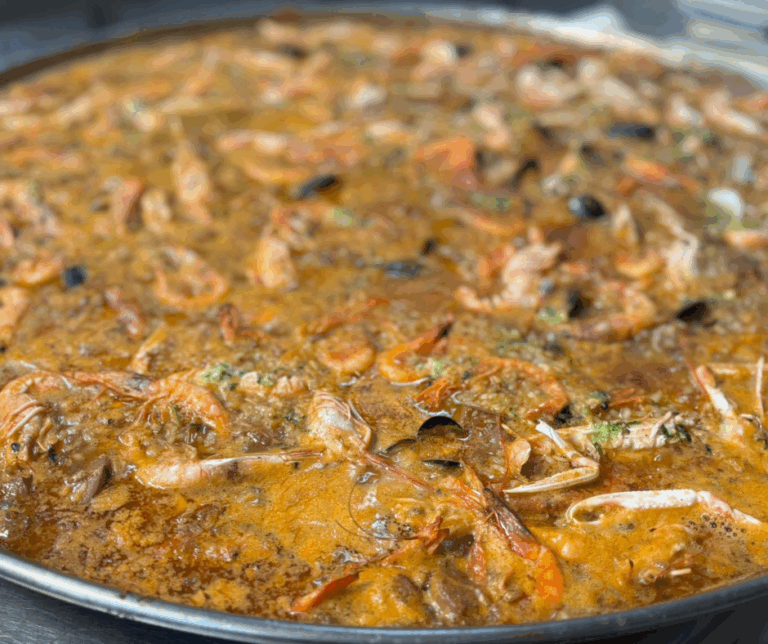paella a la marinera