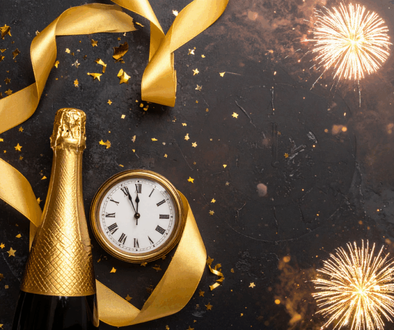 Taula de Cap d’Any preparada a Restaurant La Crosa