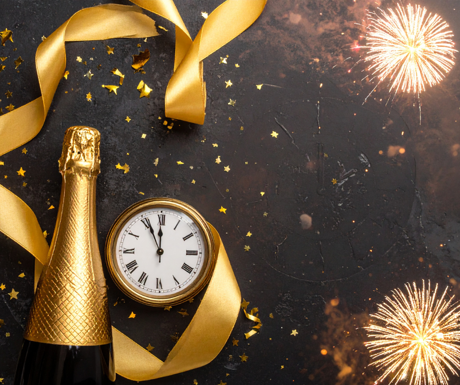 Mesa de Fin de Año preparada en Restaurante La Crosa